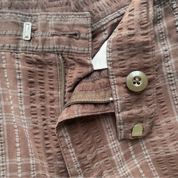 Patagonia Men’s Textured Plaid Lightweight Casual Shorts Size 28 Brown 10” - Picture 11 of 15